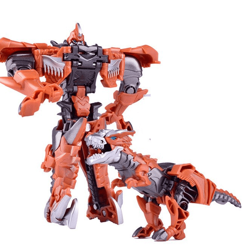 Dynamisk Transformativ Robotbil - Optimus Leksak, 1-stegs Förvandling, Robot &amp; Dinosaurie Actionfigur för Pojkar
