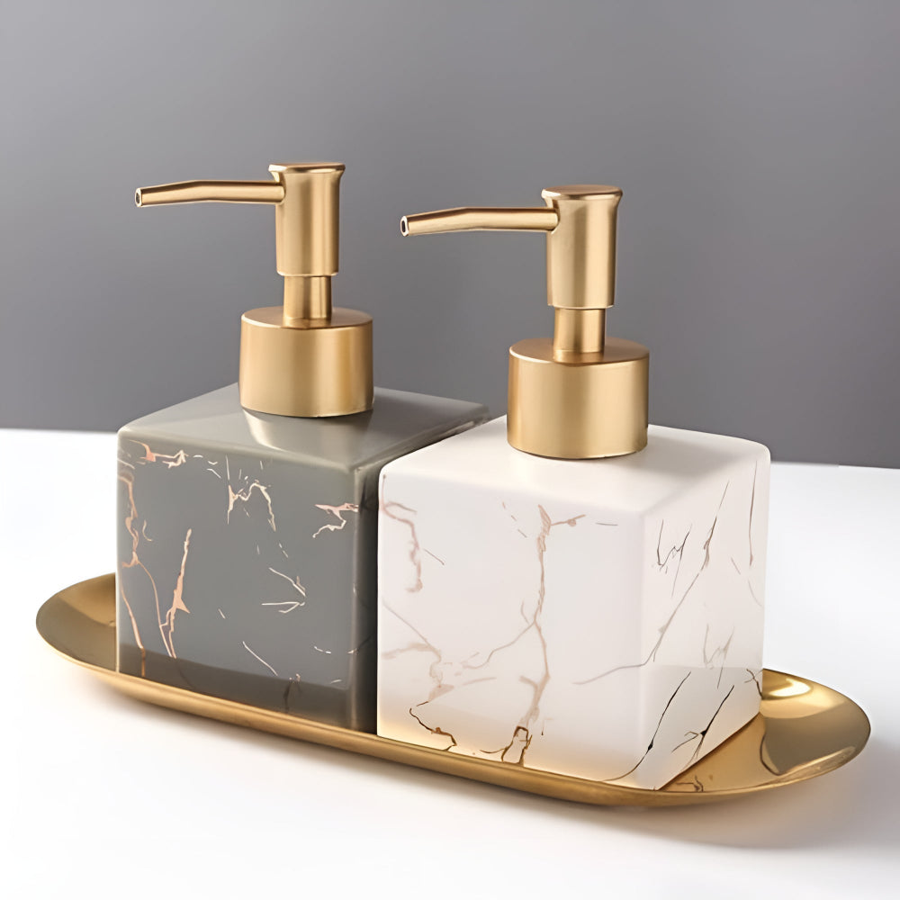 MarbleElegance Soap Dispenser – Lyxig touch för ditt badrum