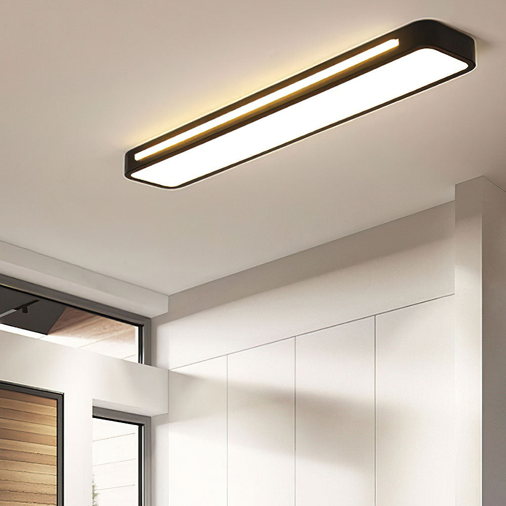 Nordic Minimalist Lång LED Taklampa