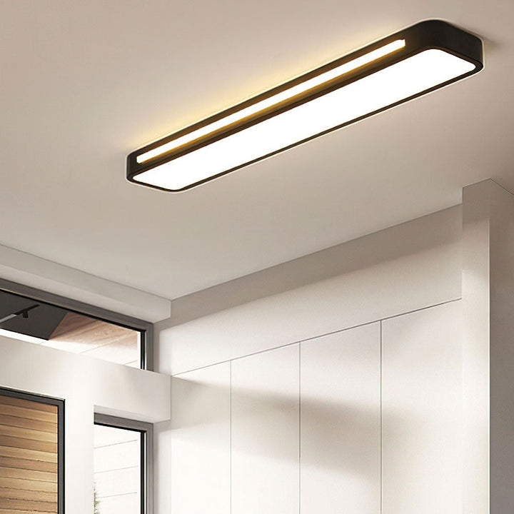Nordic Minimalist Lång LED Taklampa