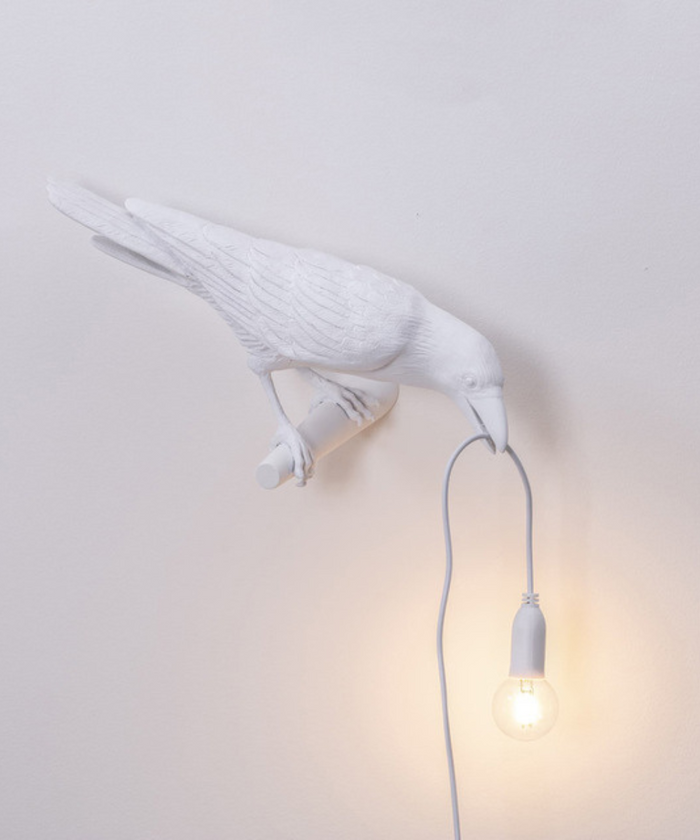 Crow Bordslampa - Unik och Konstnärlig Belysning