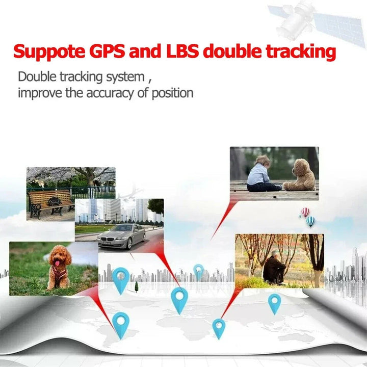 Magnetisk Mini Världsomspännande GPS Tracker