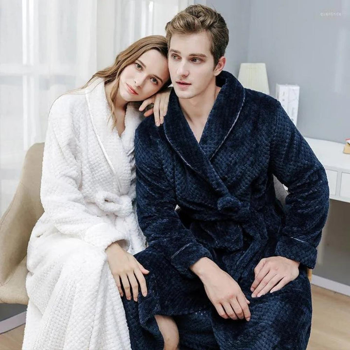 Carvallo Luxe – Elegant Fleece Badrock med Ultimat Bärkomfort