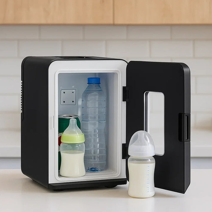 Mini Kylskåp Bärbar Tyst Dryck Kylare 15L