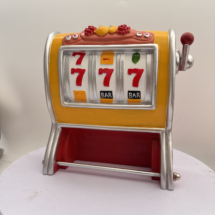 Jackpot Toalettrullehållare – Spelmaskinsdesign &amp; Väggmonterad