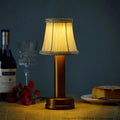 Elegant sladdlös LED Silk Touch bordslampa – modern elegans