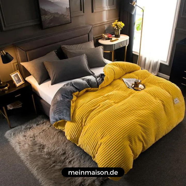 SweetDreams™ - Samt-Fleece-sängfilt | Ultimatisk komfort