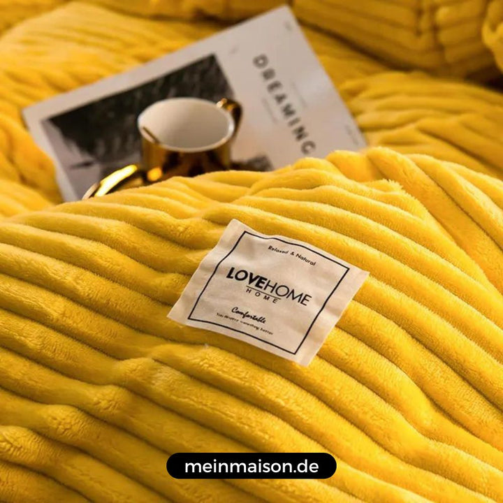 SweetDreams™ - Samt-Fleece-sängfilt | Ultimatisk komfort