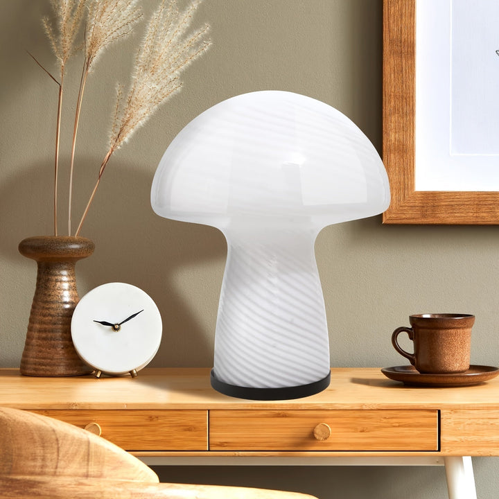 Lekfull Svamp Lampa - Förfinad Atmosfär med en Retro Tvist