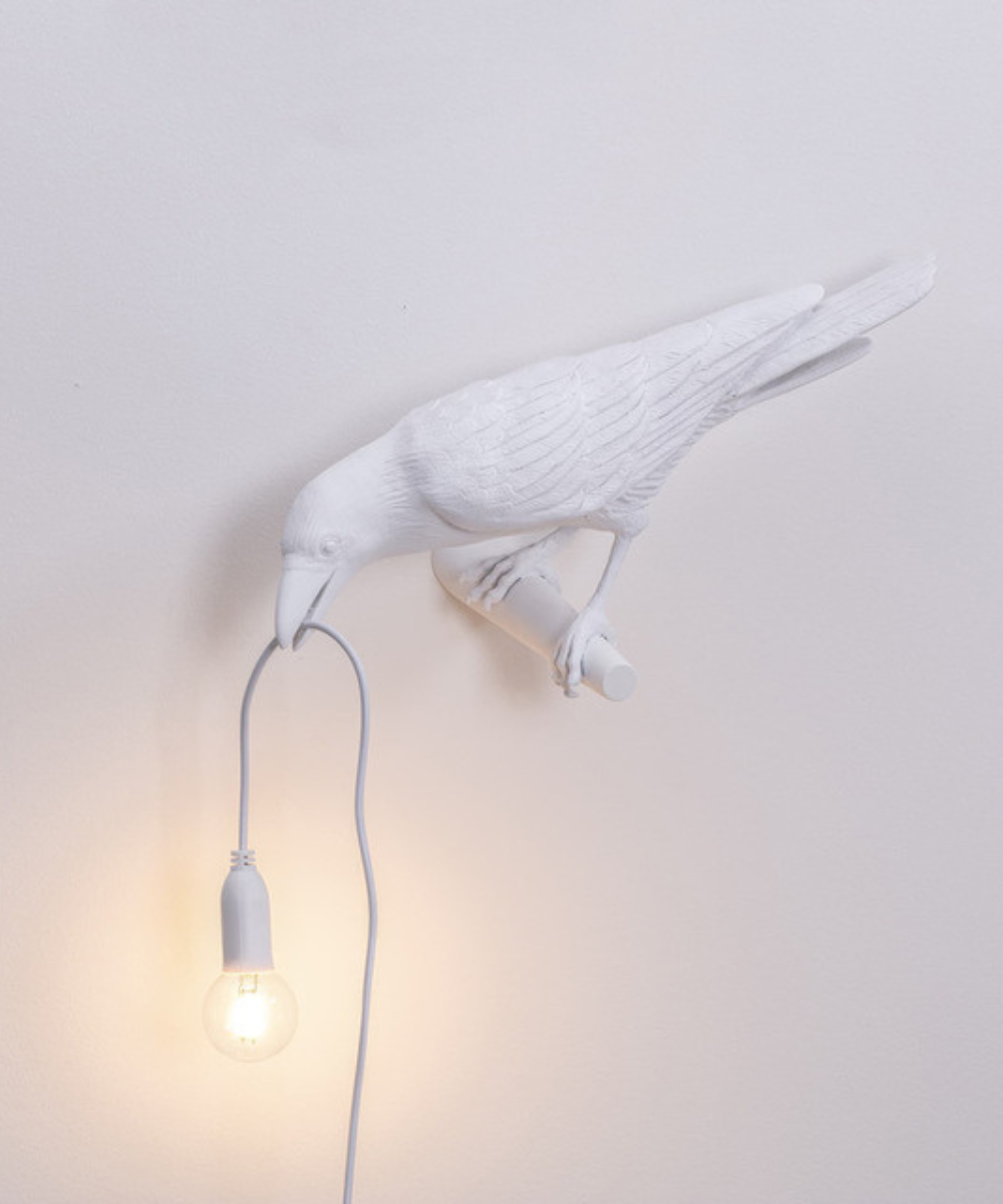 Crow Bordslampa - Unik och Konstnärlig Belysning