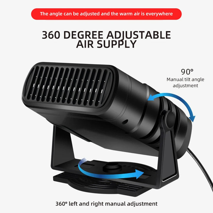 Bilvärmare – Avfrosta, Värme &amp; Kyl med kraftfull 12V effektivitet