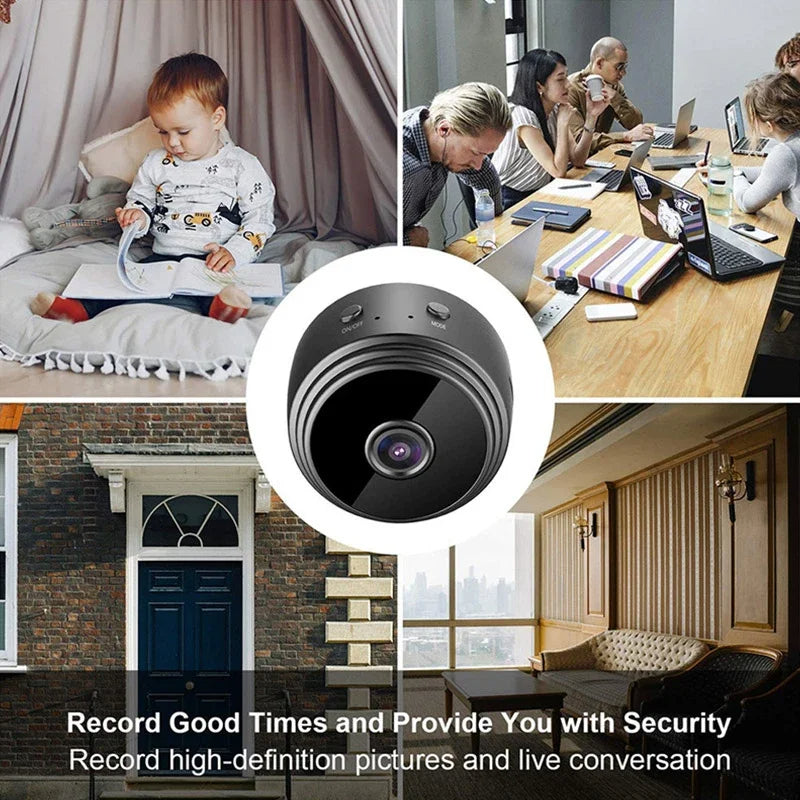 1080p Magnetisk WiFi Mini Säkerhets Trådlös Kamera