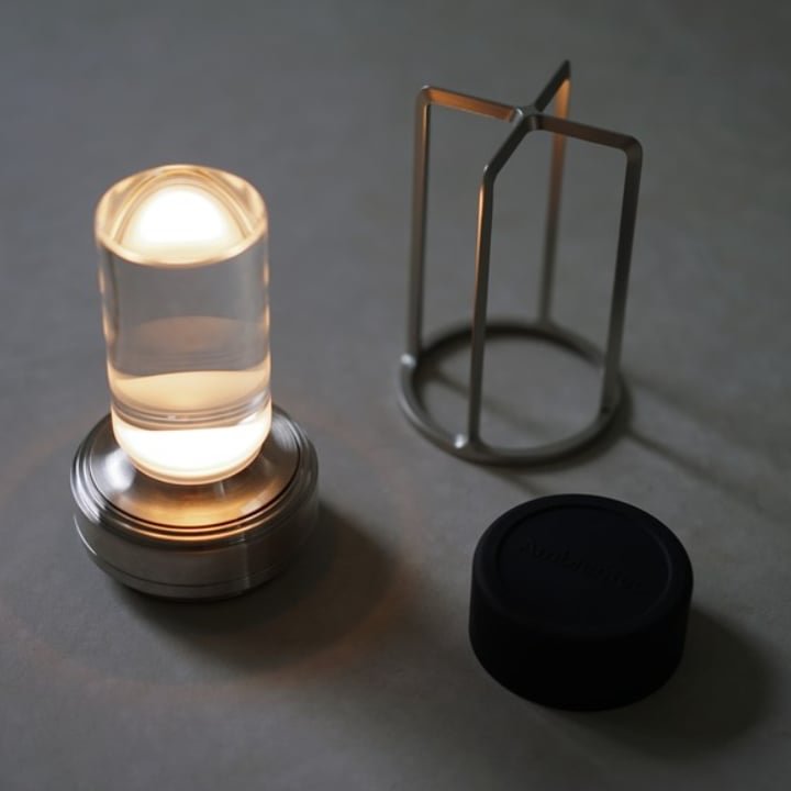 Carvallo – Elegant Dimmbar Bordslampa med Kristall Atmosfär