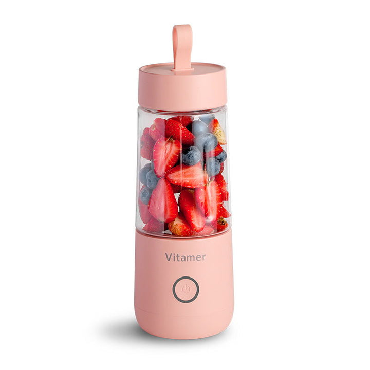 Portabel blender 350 ml med USB, 14 000 varv och två funktioner