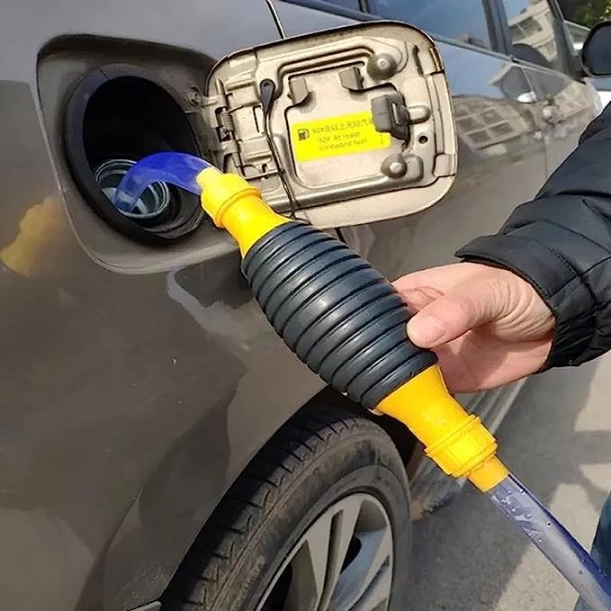 Carvallo | Vätskepump FlowMaster One | Handpump för bensin, vatten och olja | Bärbar och utan ström | För bil, båt och trädgård