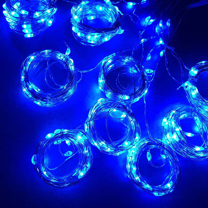 Ljusgardin med USB och fjärrkontroll – 300 LED och 8 ljuslägen