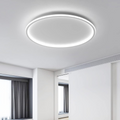Ultra-tunn modern taklampa | Flush Mount LED för låga tak | Rund & dimbar