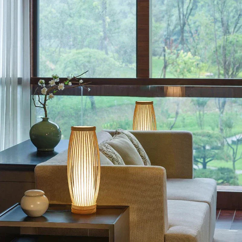 Japanesisk bordslampa