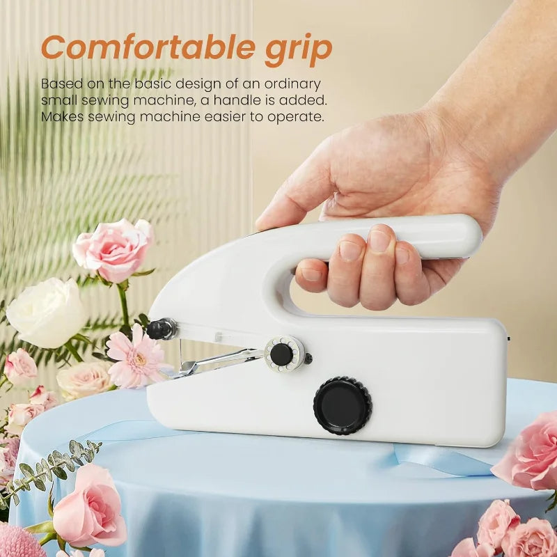 Mini bärbar symaskin – Elektrisk och lätt att använda