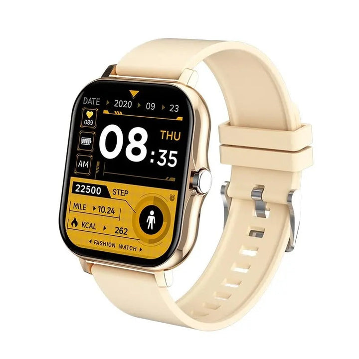 Digital Smart Watch för Män &amp; Kvinnor Med Bluetooth Samtal, Full Touch Skärm, Fitness &amp; Sport Tracker