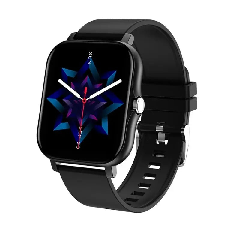 Digital Smart Watch för Män &amp; Kvinnor Med Bluetooth Samtal, Full Touch Skärm, Fitness &amp; Sport Tracker