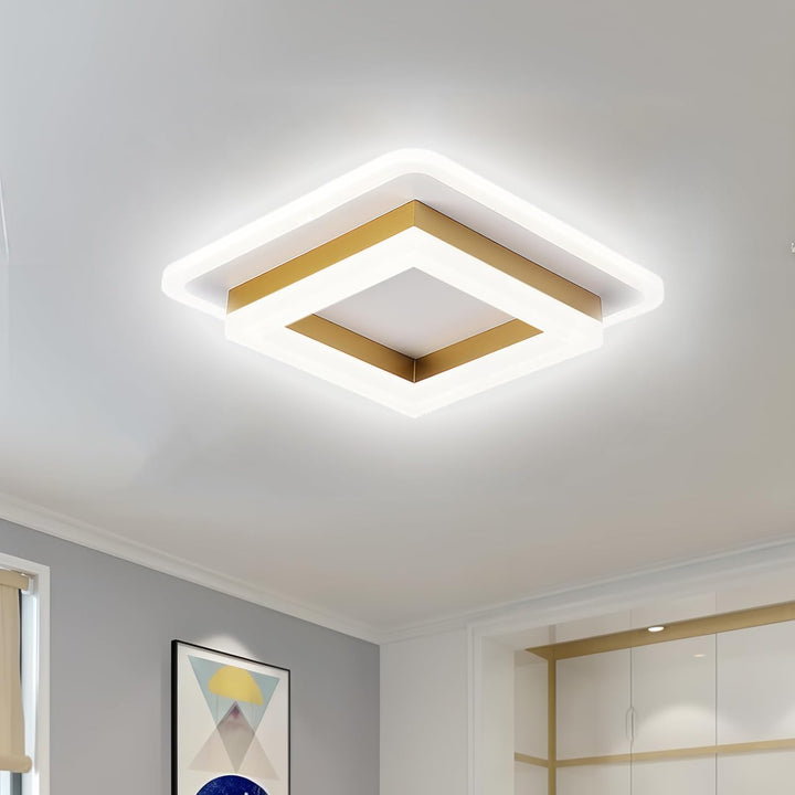 fyrkantig LED-taklampa | 24W | modern infälld | 2.76"x7.87" | Brick by Brick