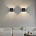Vägglampa Modern Svart Trådlös LED Väggsconce