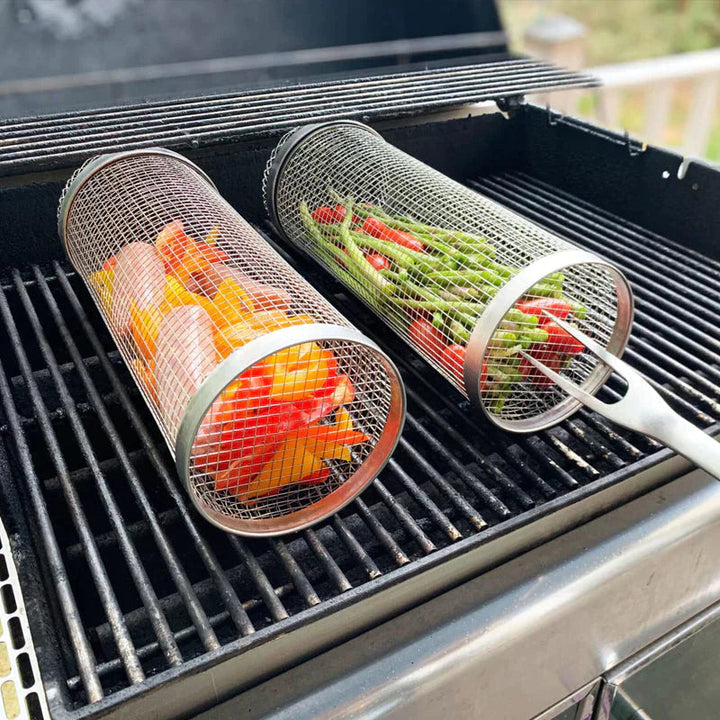SizzleCraft - Premium grillkorg för smakfull grilling