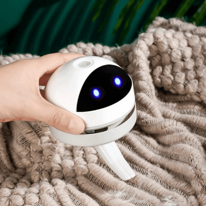 Kompakt Mini Bordsdammsugare – USB-laddningsbar Robot för Enkel Dammsugning