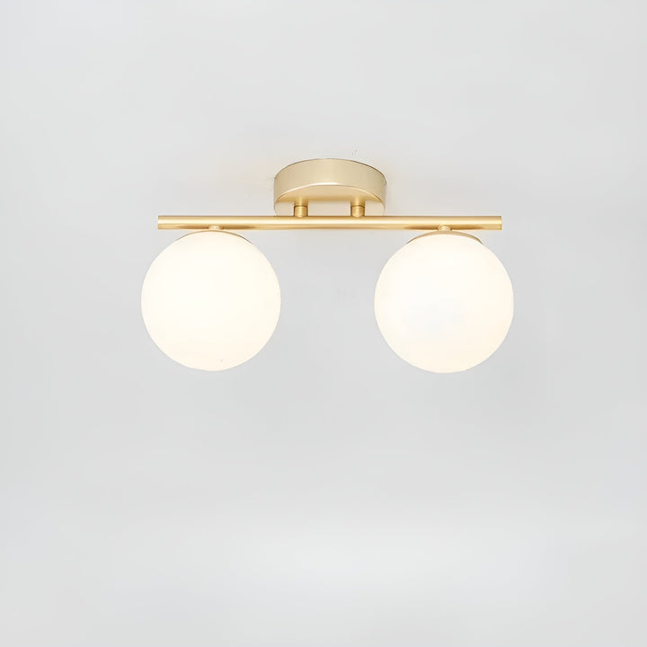 LED-taklampa i glas – Nordisk design | För vardagsrum &amp; sovrum