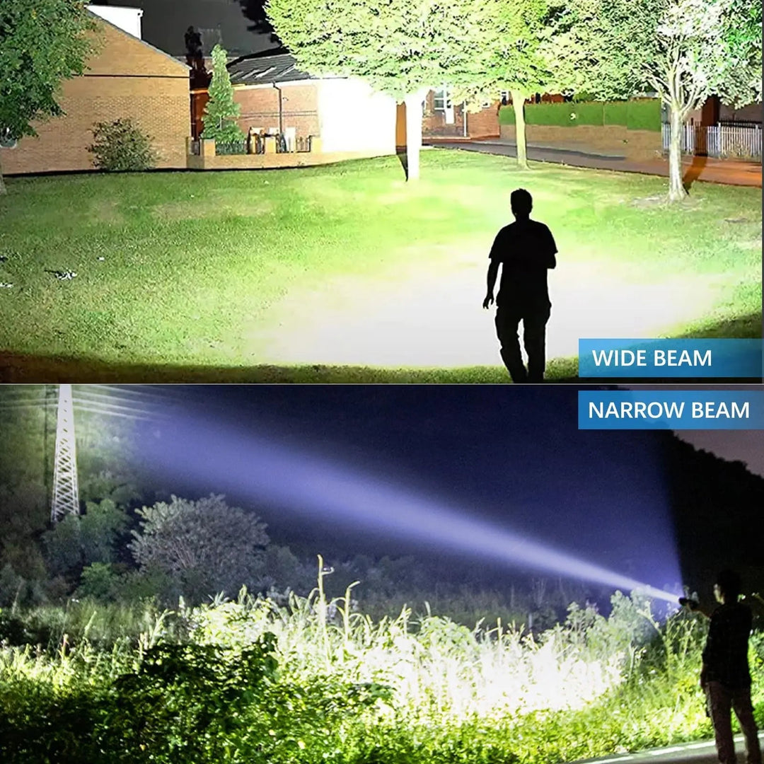 90000 Lumen Xhp50.2 Mest kraftfulla ficklampa