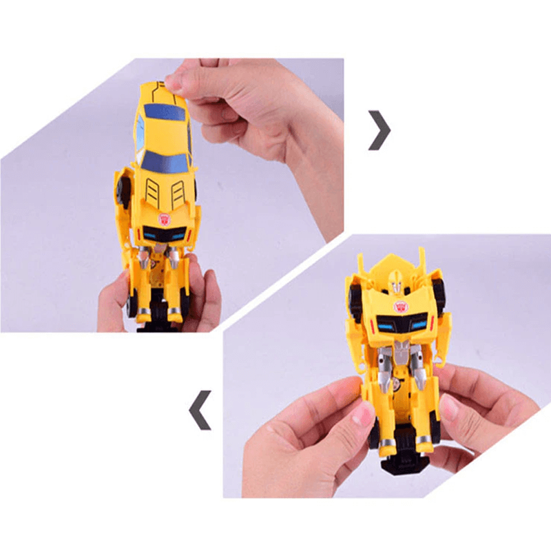 Dynamisk Transformativ Robotbil - Optimus Leksak, 1-stegs Förvandling, Robot &amp; Dinosaurie Actionfigur för Pojkar
