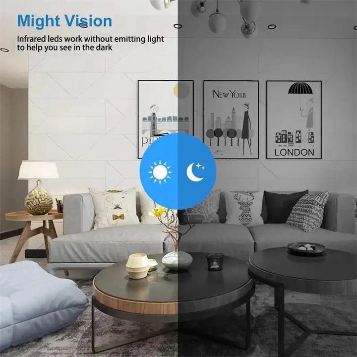 Mini Wifi Kamera Inomhus Säkerhet