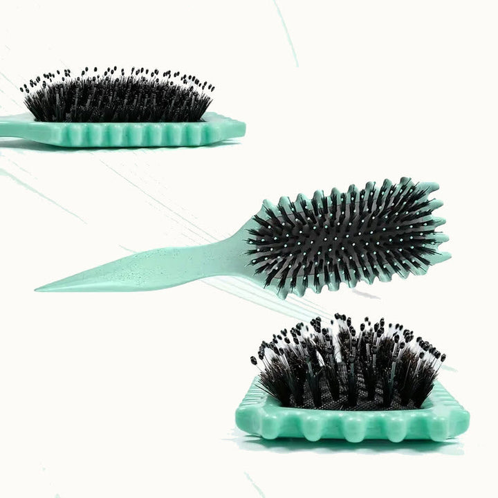 CurlDefine | Anti-Frizz Utredningsborste för Lockigt Hår
