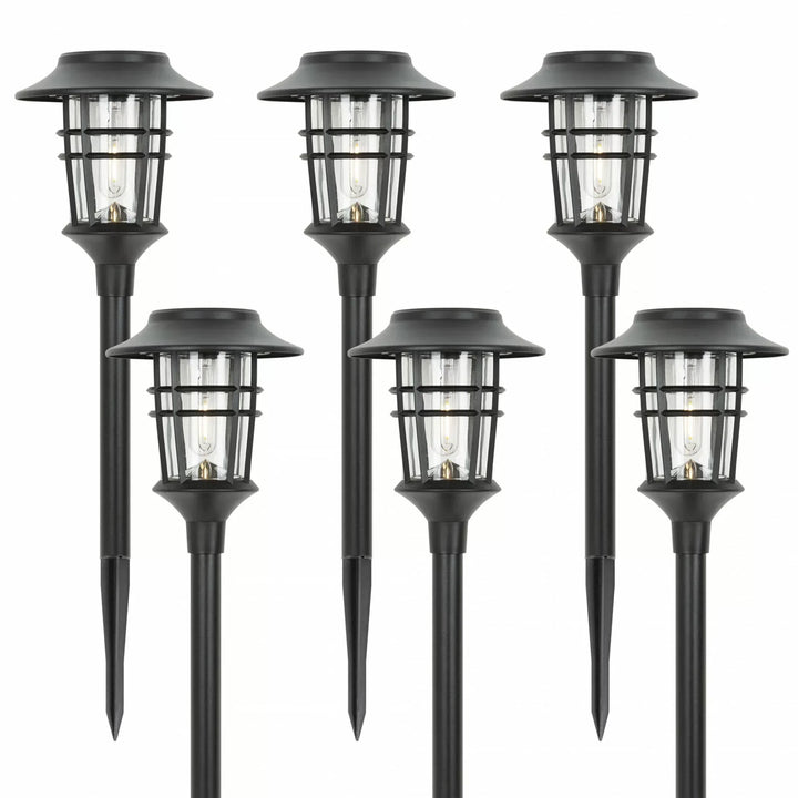 Solarlampa – Elegant rostfritt stål och väderbeständig