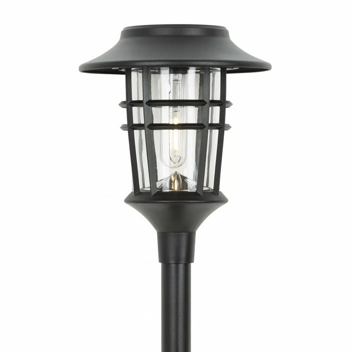 Solarlampa – Elegant rostfritt stål och väderbeständig