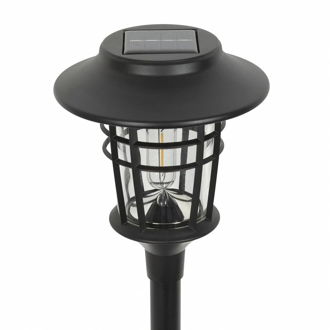 Solarlampa – Elegant rostfritt stål och väderbeständig