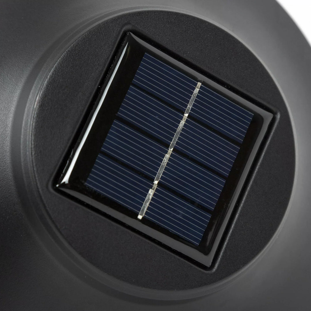 Solarlampa – Elegant rostfritt stål och väderbeständig