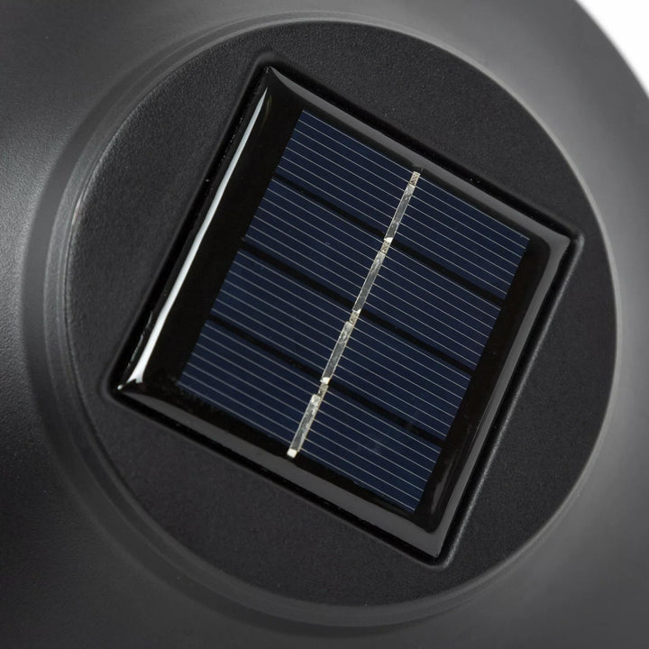 Solarlampa – Elegant rostfritt stål och väderbeständig