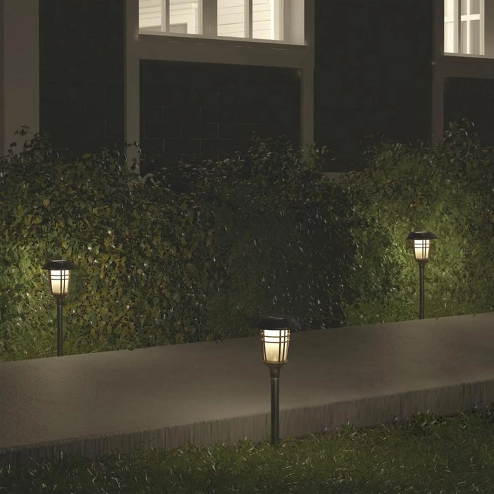 Solarlampa – Elegant rostfritt stål och väderbeständig