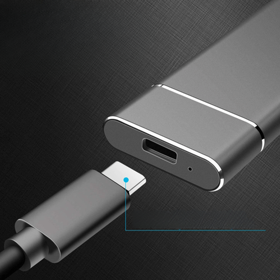 Extern SSD Portabel Hög Hastighet Aluminium Enhet