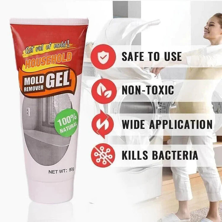 GroutShield Mold Gel – Snabbverkande, säker lösning för kakel och ytor