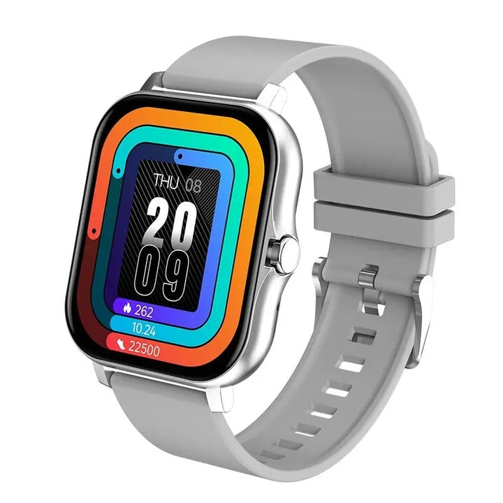 Digital Smart Watch för Män &amp; Kvinnor Med Bluetooth Samtal, Full Touch Skärm, Fitness &amp; Sport Tracker