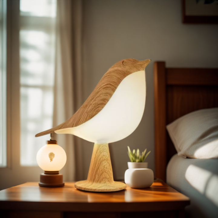 LumiBird – Lugnande nattlampa med fågelsiluett
