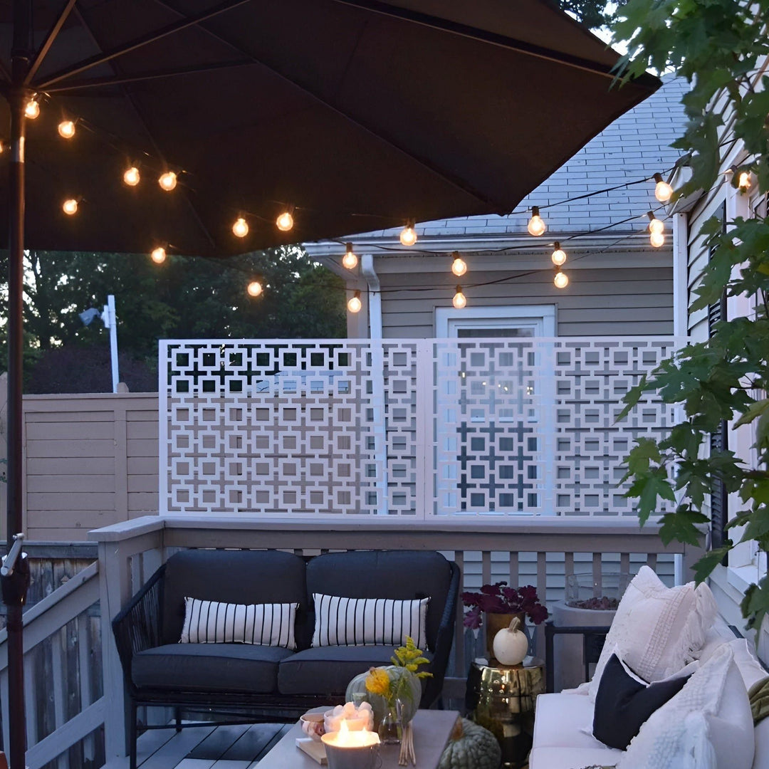 FairyFlicker String Lights - Lyxig terrassbelysning med vattentätt skydd