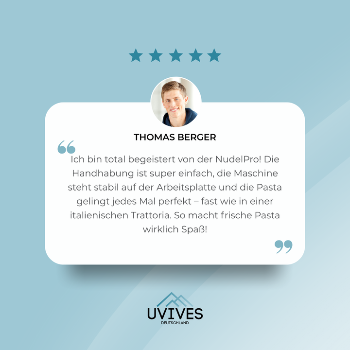 NudelPro™ – Färsk pasta utan kraftansträngning