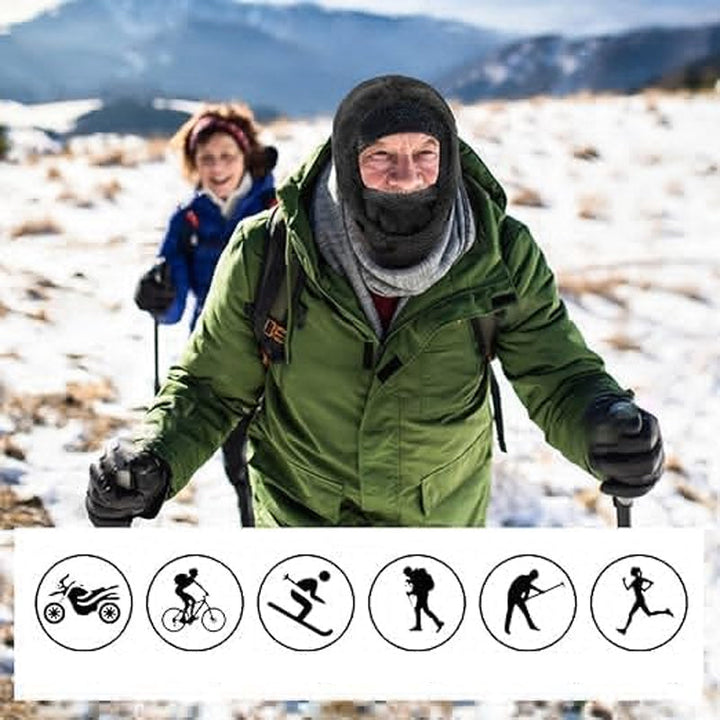 Carvallo - Skidmask med Sherpa-hette