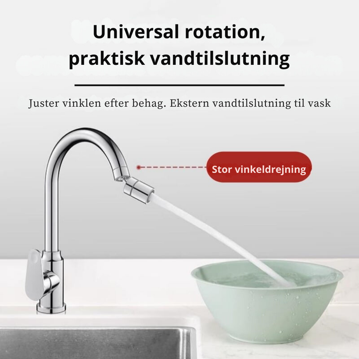 Carvallo – 720° rörelsefrihet för fläckfria handfat