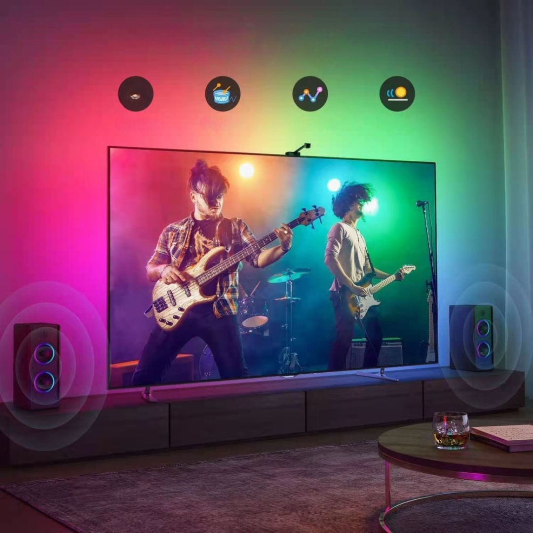 ColorCast – Synkroniserad LED-list för TV-skärmar
