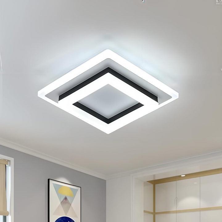 fyrkantig LED-taklampa | 24W | modern infälld | 2.76"x7.87" | Brick by Brick